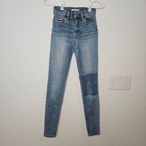 PacSun Women's High Rise Jegging Blue Jeans, Size 23